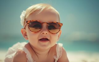 lunettes de soleil bébé